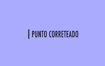 Palillo #04: Punto correteado