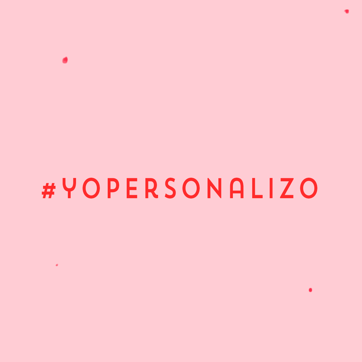 Yo personalizo