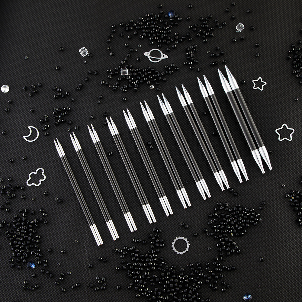 Set Palillos Intercambiables Karbonz Élan Edición Limitada - Knitpro