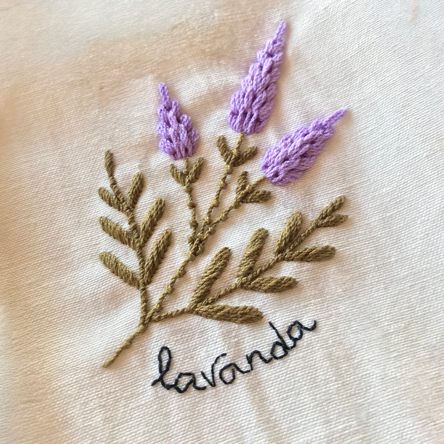 Masterclass Plantas Medicinales: Lavanda y manzanilla por @universo.bordado - Parque Arauco (Sábado 24.10.26 - 11:00 hrs)