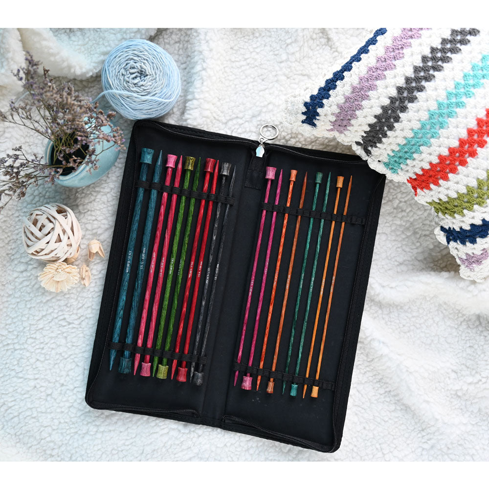 Set Palillos Rectos 35 cm Dreamz Knit Pro