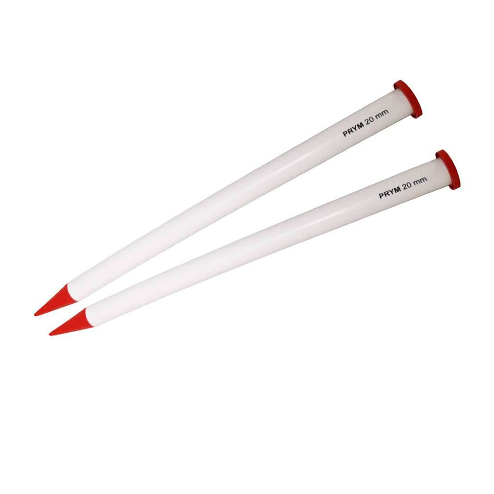 Palillos Rectos de Plástico 35 Cm - Prym