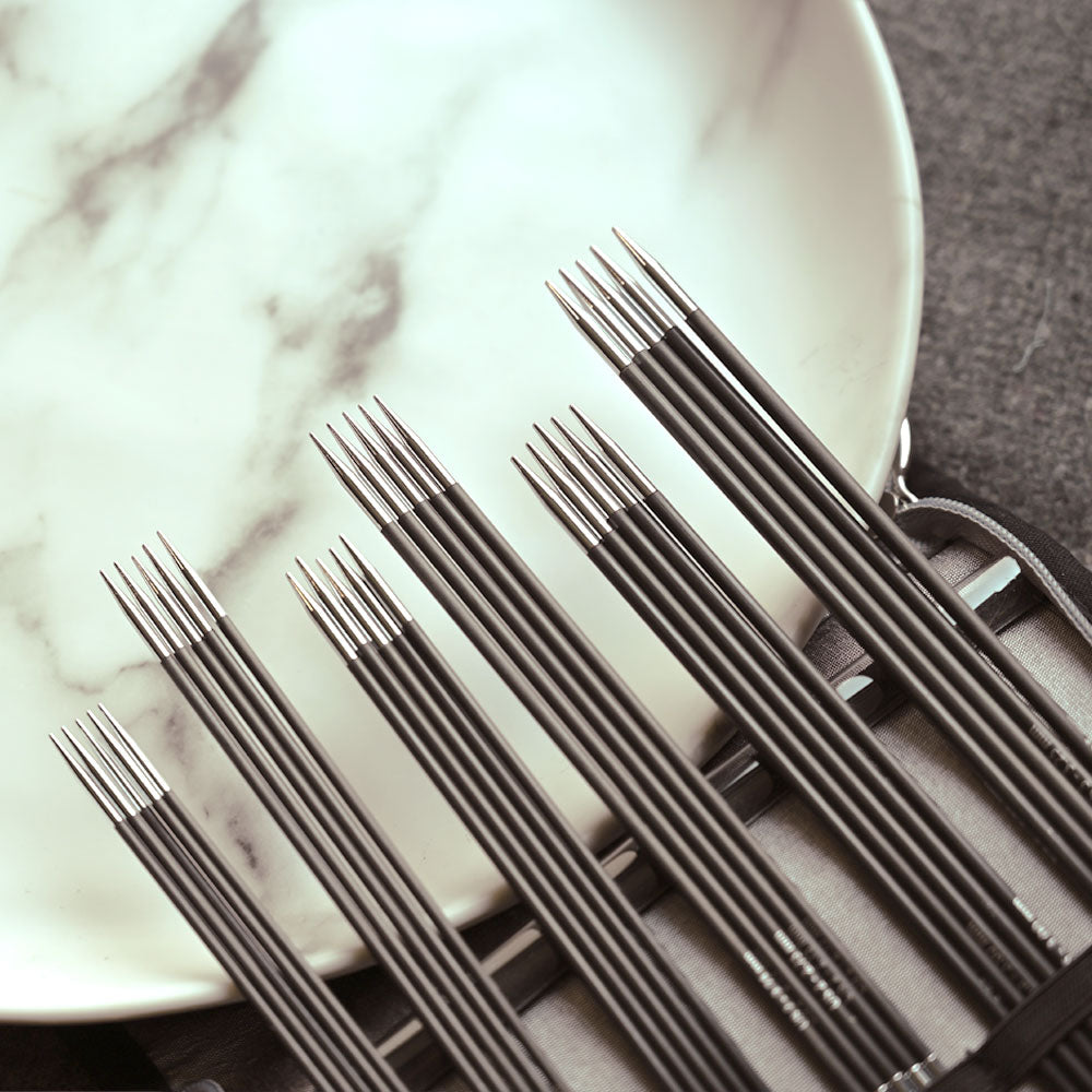 Set Palillos Auxiliares 15 cm Karbonz - Knit Pro