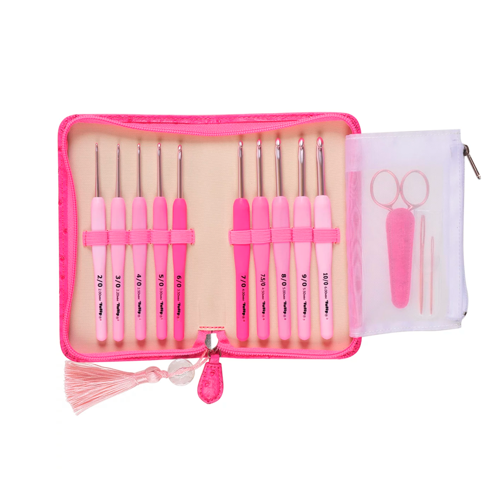 Set Crochet Etimo Rose - Tulip