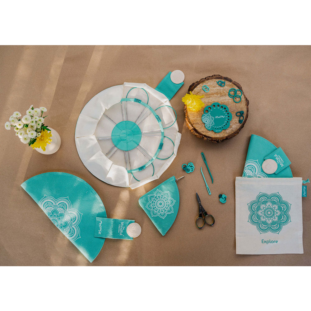 Set Palillos Circular 25 cm Mindful Explore - KnitPro
