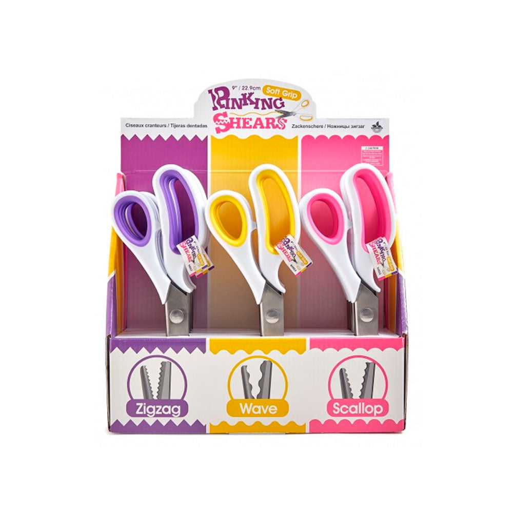 Tijera Zigzag / Ondas / Escaleras Soft Grip
