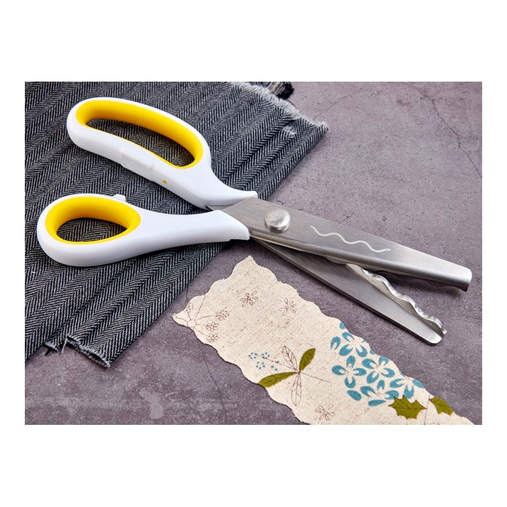 Tijera Surtidas Zigzag / Ondas / Escaleras Soft Grip