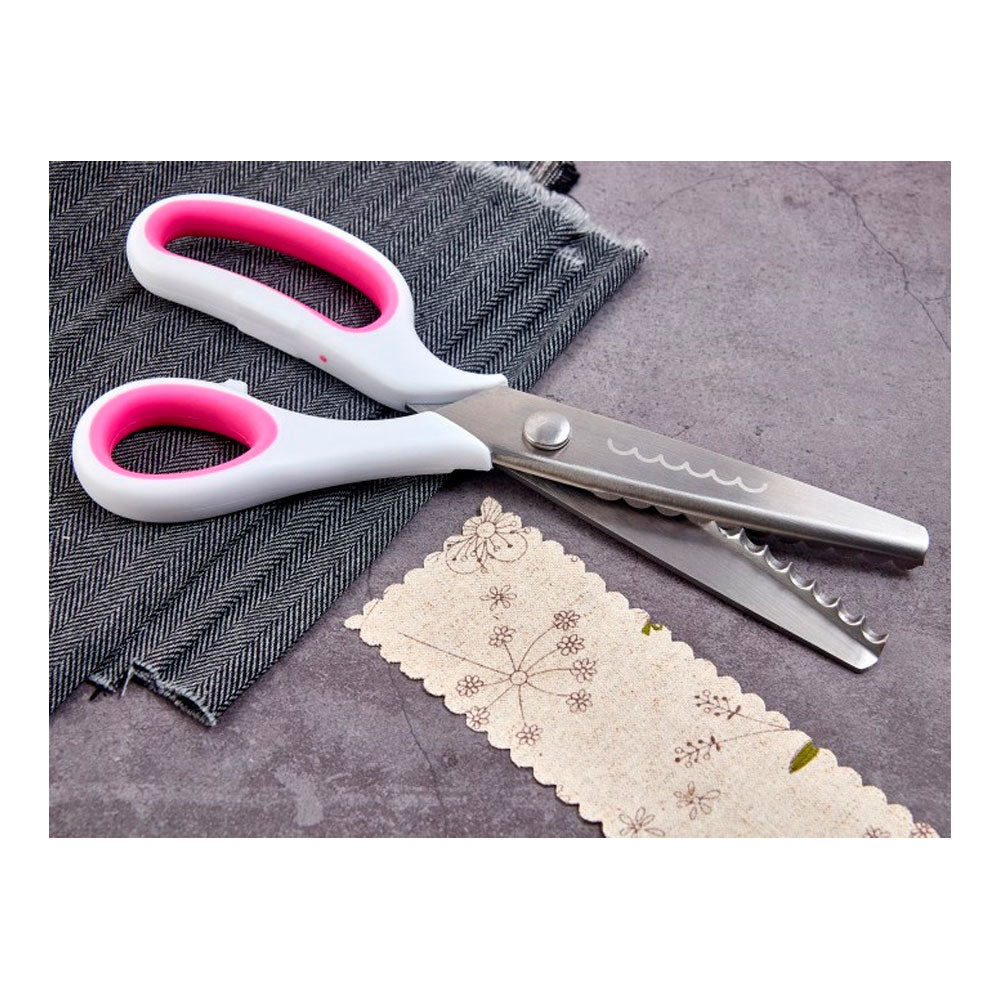 Tijera Surtidas Zigzag / Ondas / Escaleras Soft Grip