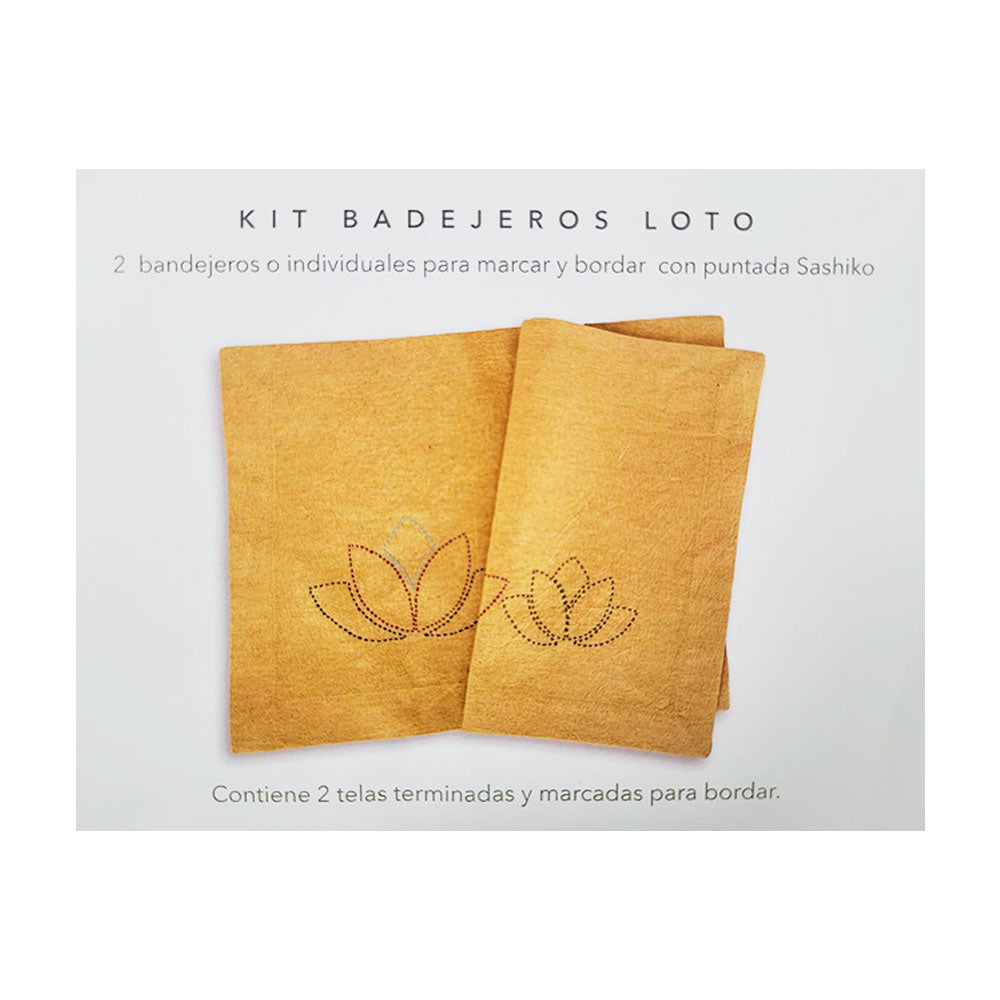 Kit 2 Bandejeros Sashiko Loto