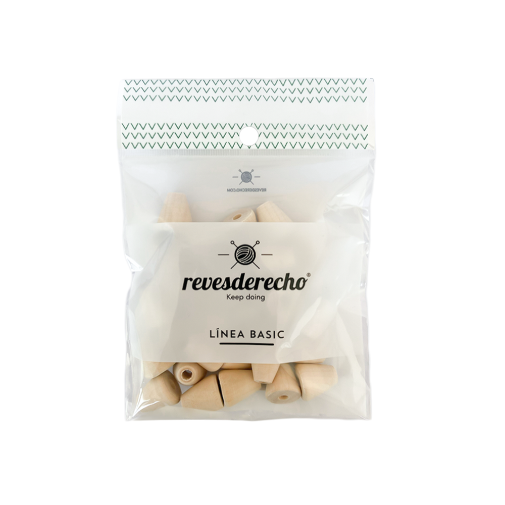 Cuenta Madera Cono 30 UN