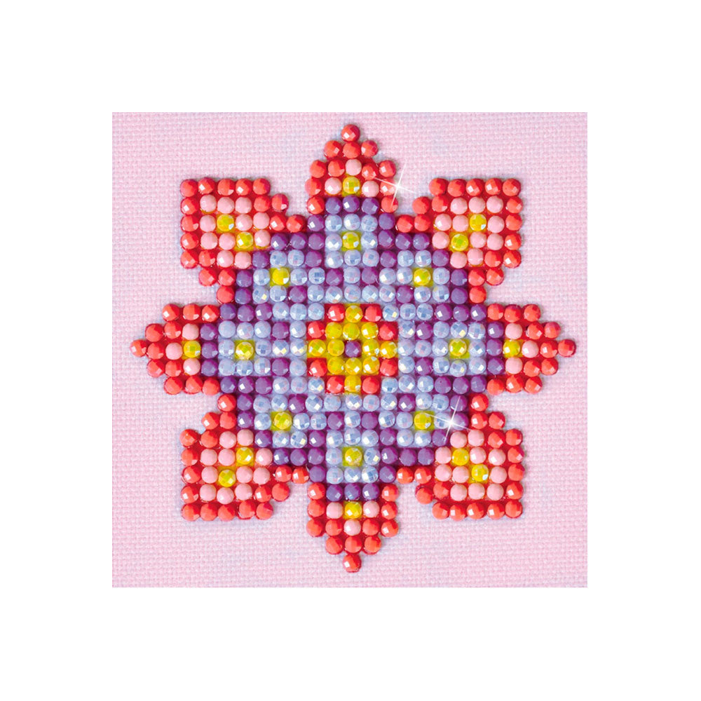 Cuadro Flower Mandala 7,6 X 7,6Cm