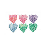 Estuche Love Hearts 14 x 21,5 Cm - Diamond Dotz