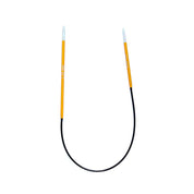 Palillo Circular Asimétrico Zing 25 cm - Knit Pro