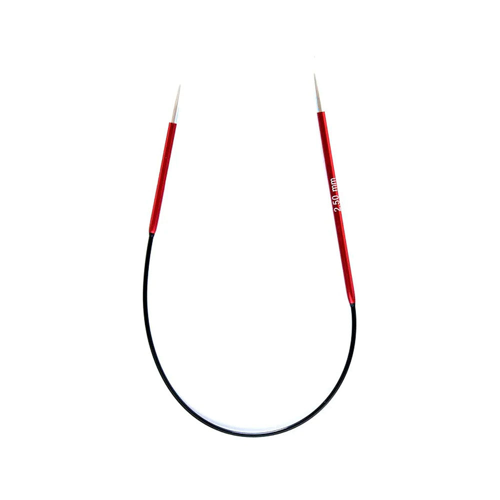 Palillo Circular Asimétrico Zing 25 cm - Knit Pro