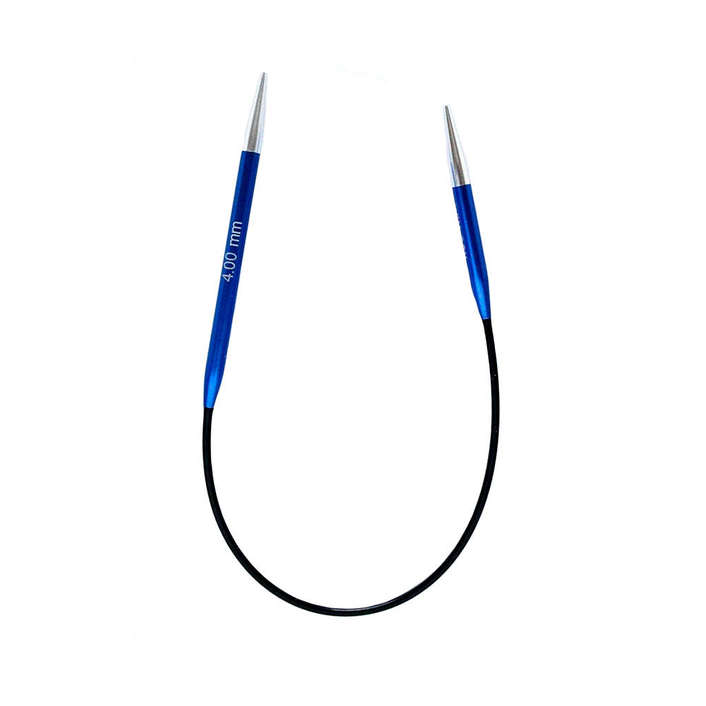 Palillo Circular Asimétrico Zing 25 cm - Knit Pro