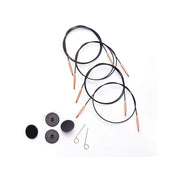 Cable Giratorio Nylon Matt Gold - Knit Pro