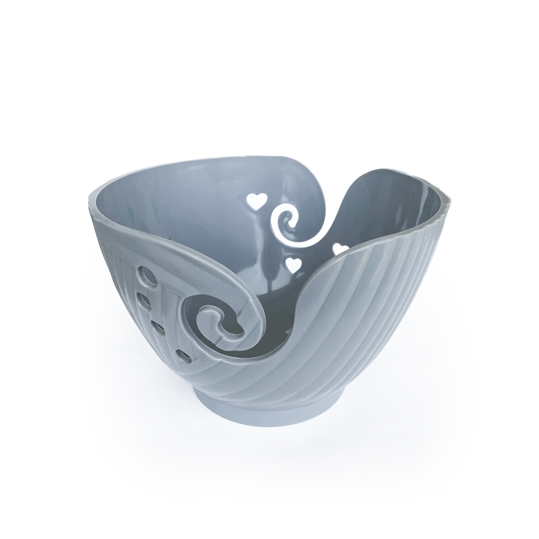 Porta Ovillo Plástico Gris 18CM