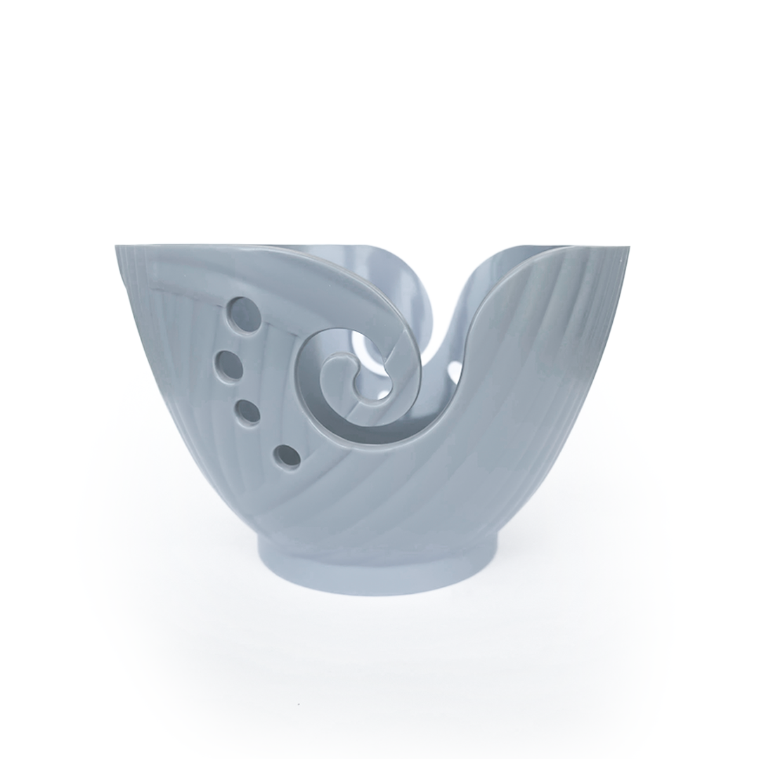 Porta Ovillo Plástico Gris 18CM