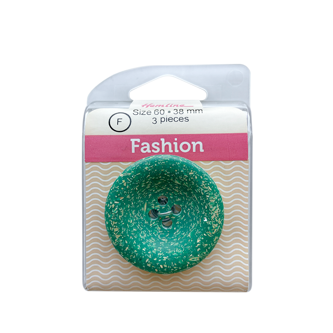 Botón Plástico Maxi Redondo 38mm