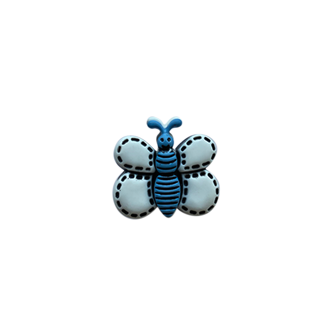 Botón Plástico Abeja 19 MM 4 Un