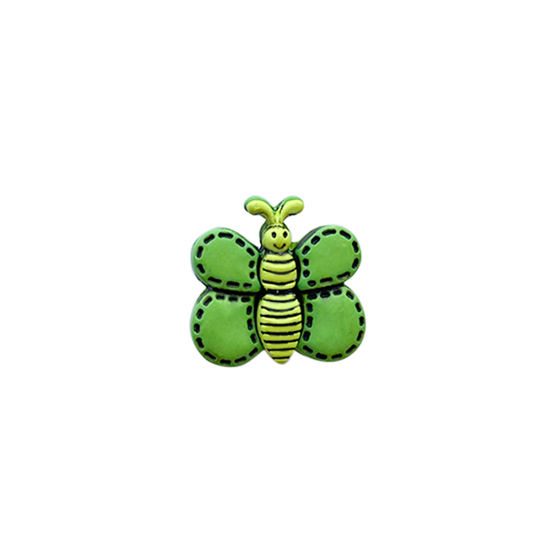 Botón Plástico Abeja 19 MM 4 Un