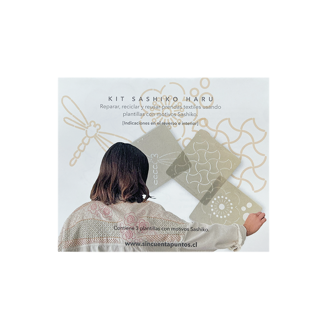 Kit Haru con 3 Plantillas 10 x 10