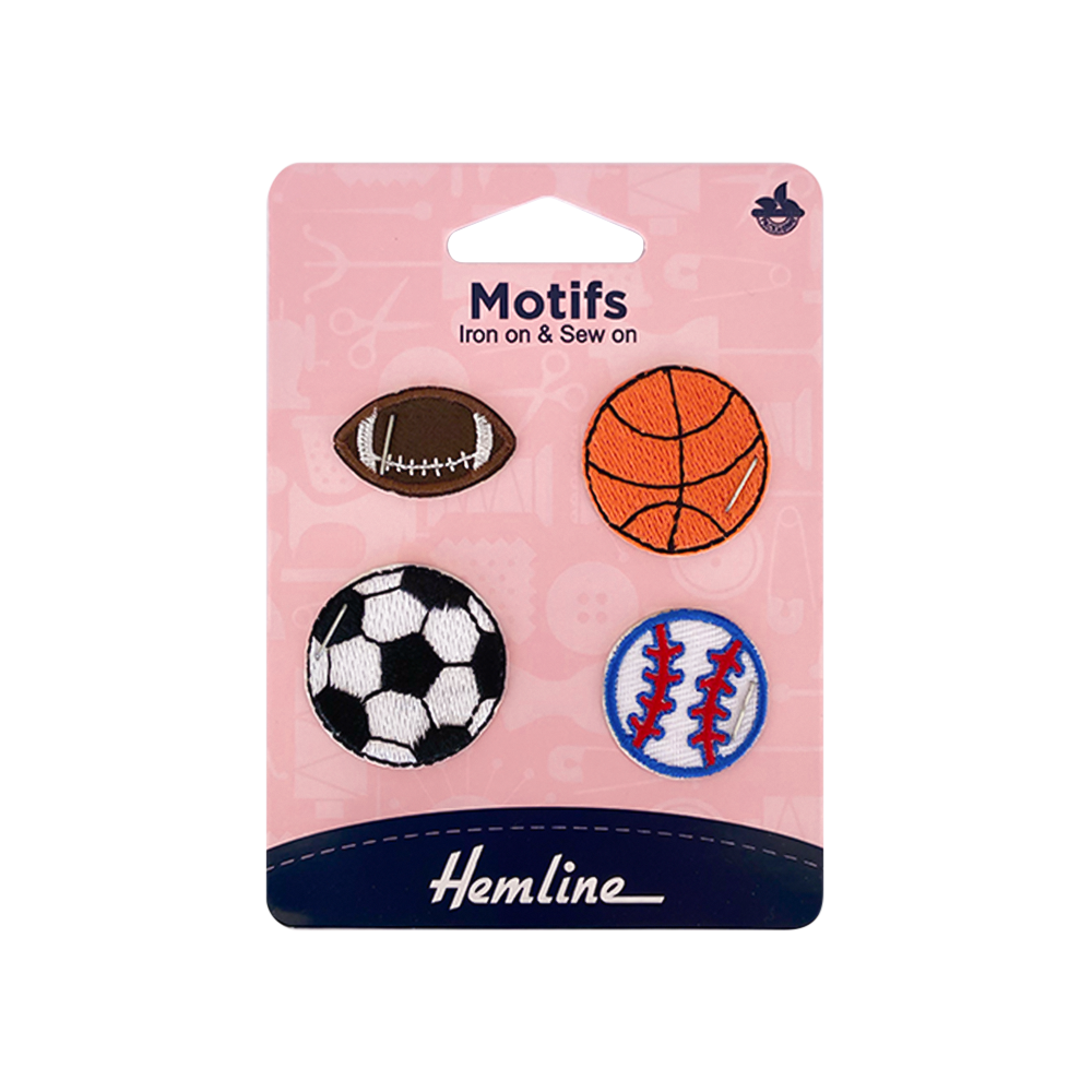 Parche Iron-On Pelotas 3x3CM