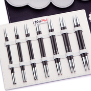 Set Deluxe Palillos Intercambiables Karbonz Knit Pro