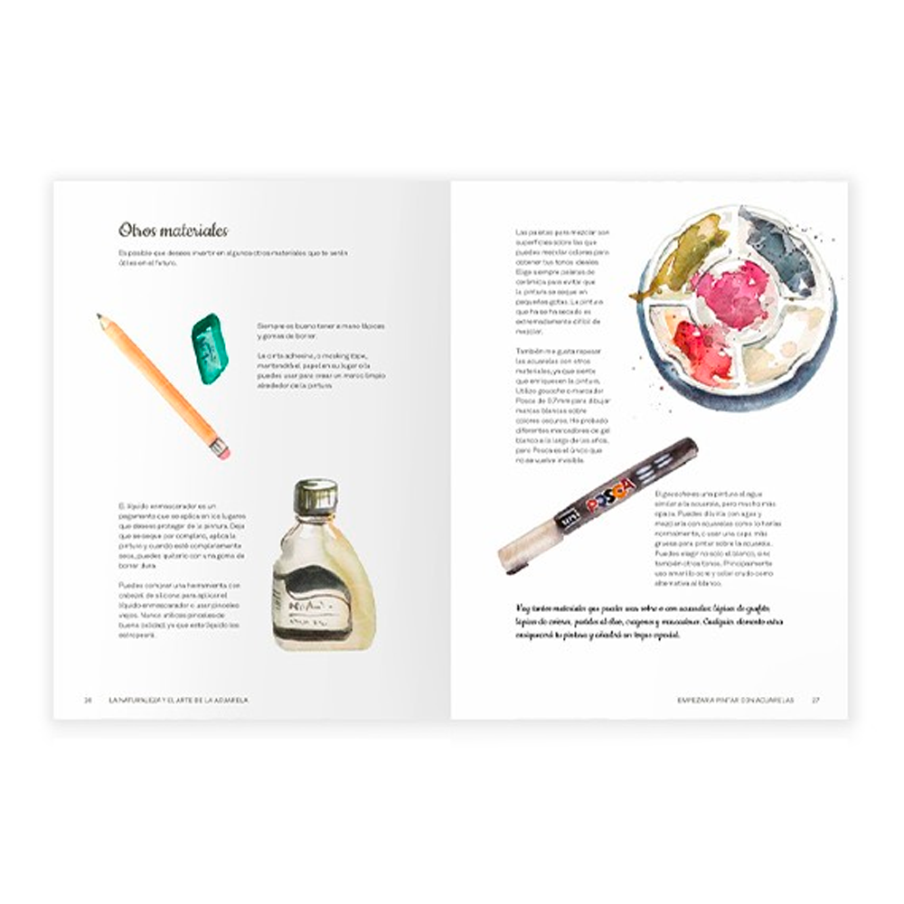 Naturaleza y El Arte De La Acuarela - Inga Buividavice