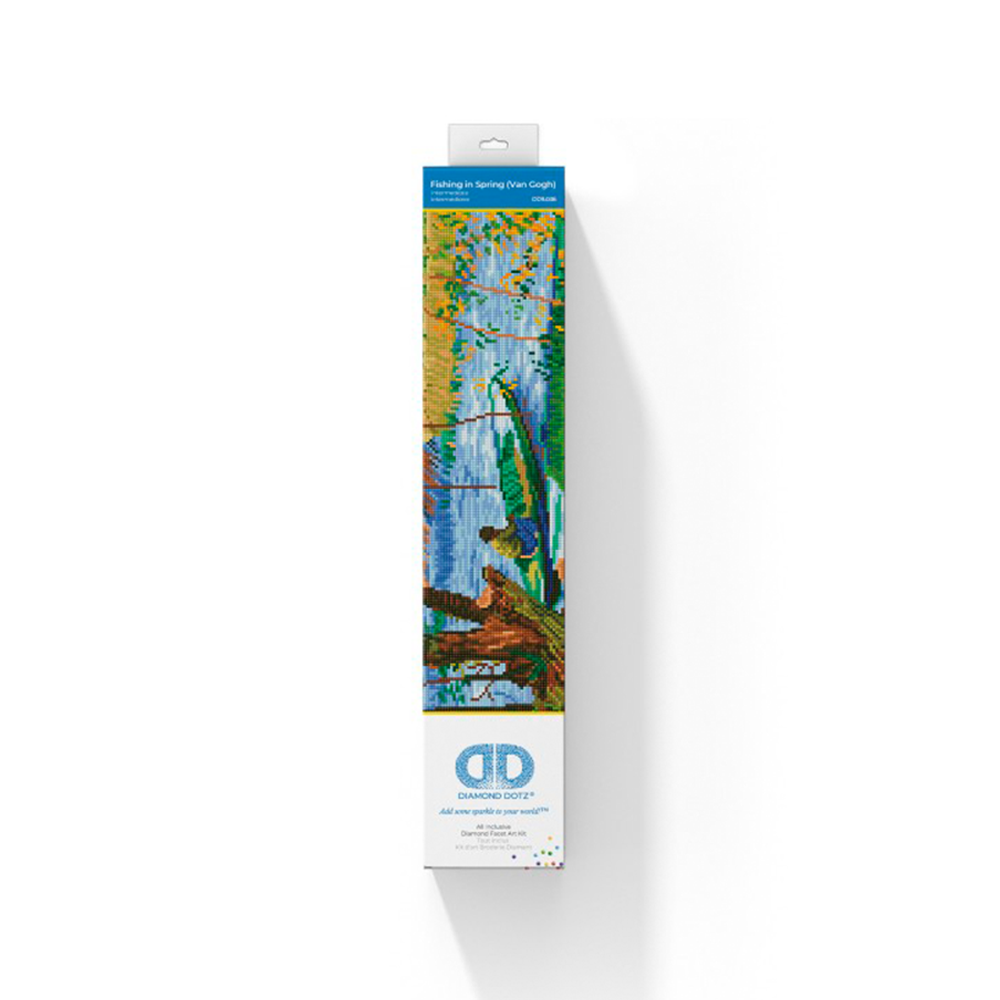 Cuadro Fishing In Spring (Van Gogh) - Diamond Dotz