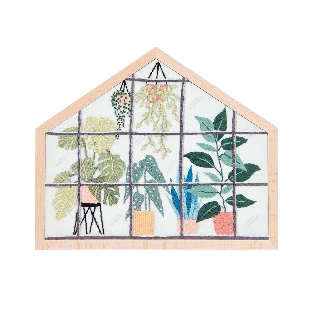 Kit de Bordado Jungla Urbana