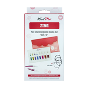 Set de Palillos Intercambiable Zing Mini 5 cm - KnitPro