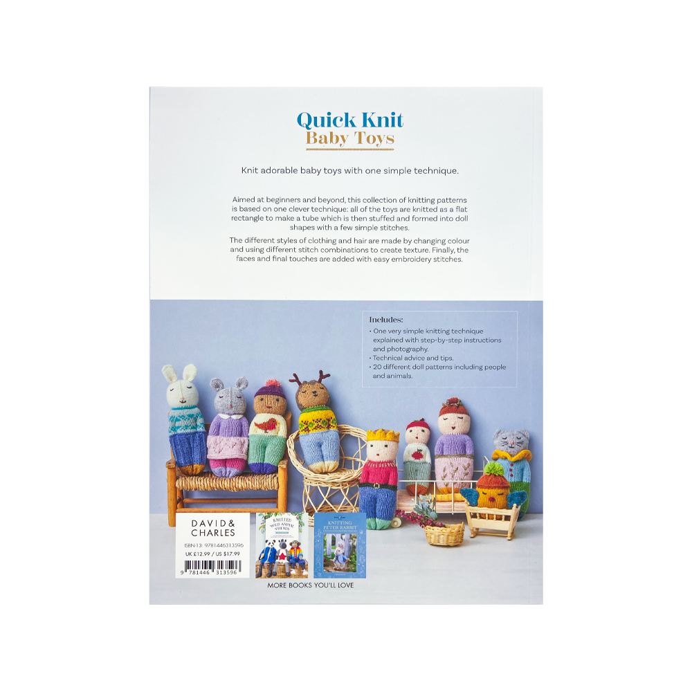 Quick Knit Baby Toys - Juliette Michelet