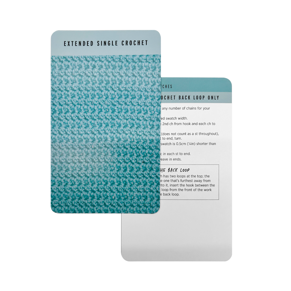 Crochet Stitches Card Deck - Esme Crick