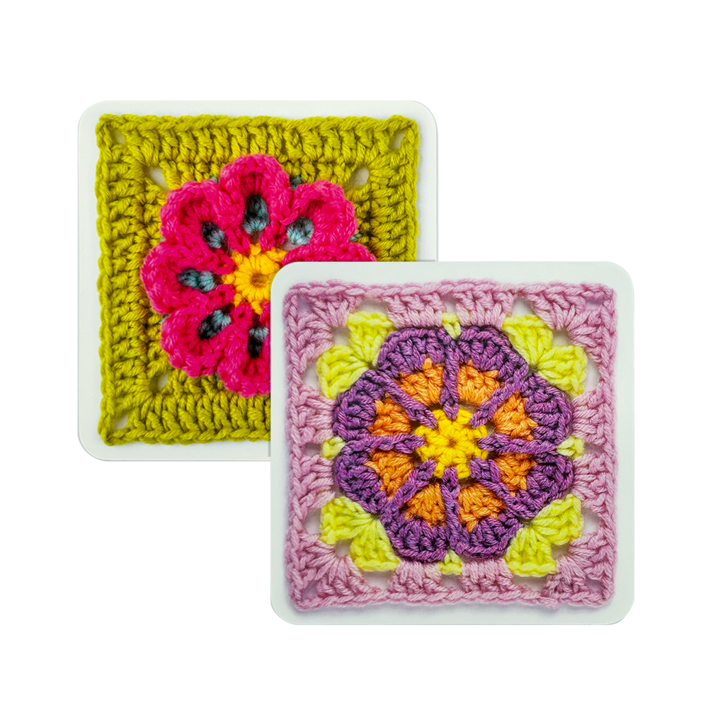 Mezcla y Combina Granny Squares - Claire Montgomerie
