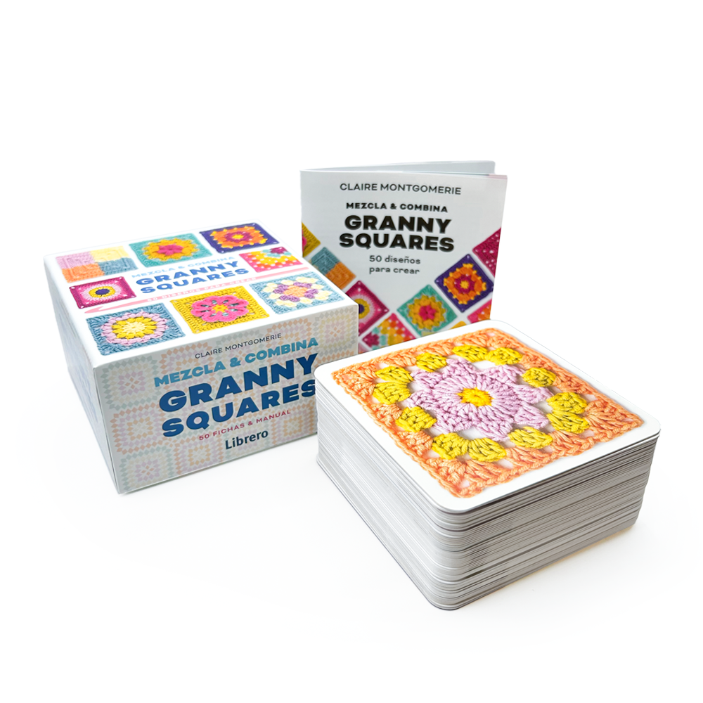 Mezcla y Combina Granny Squares - Claire Montgomerie