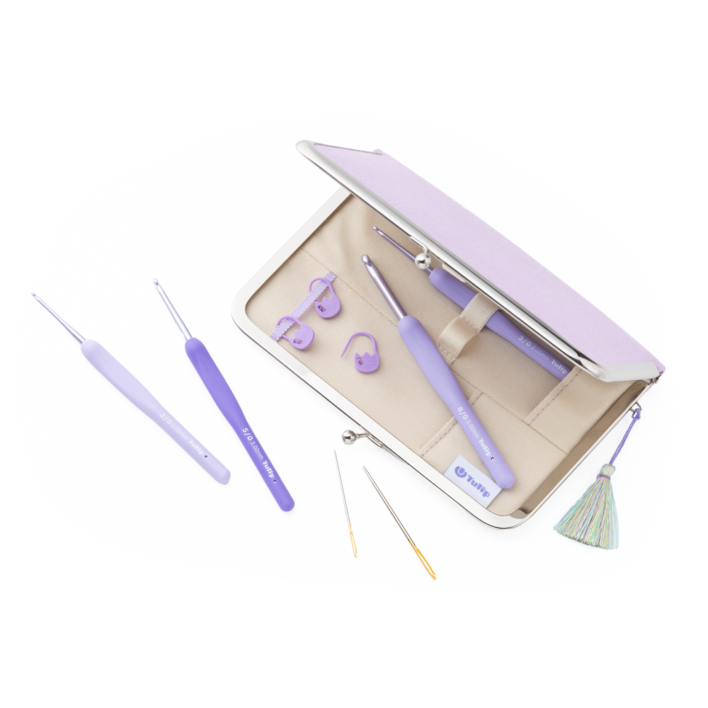 Set de Crochet Etimo Murasaki - Tulip