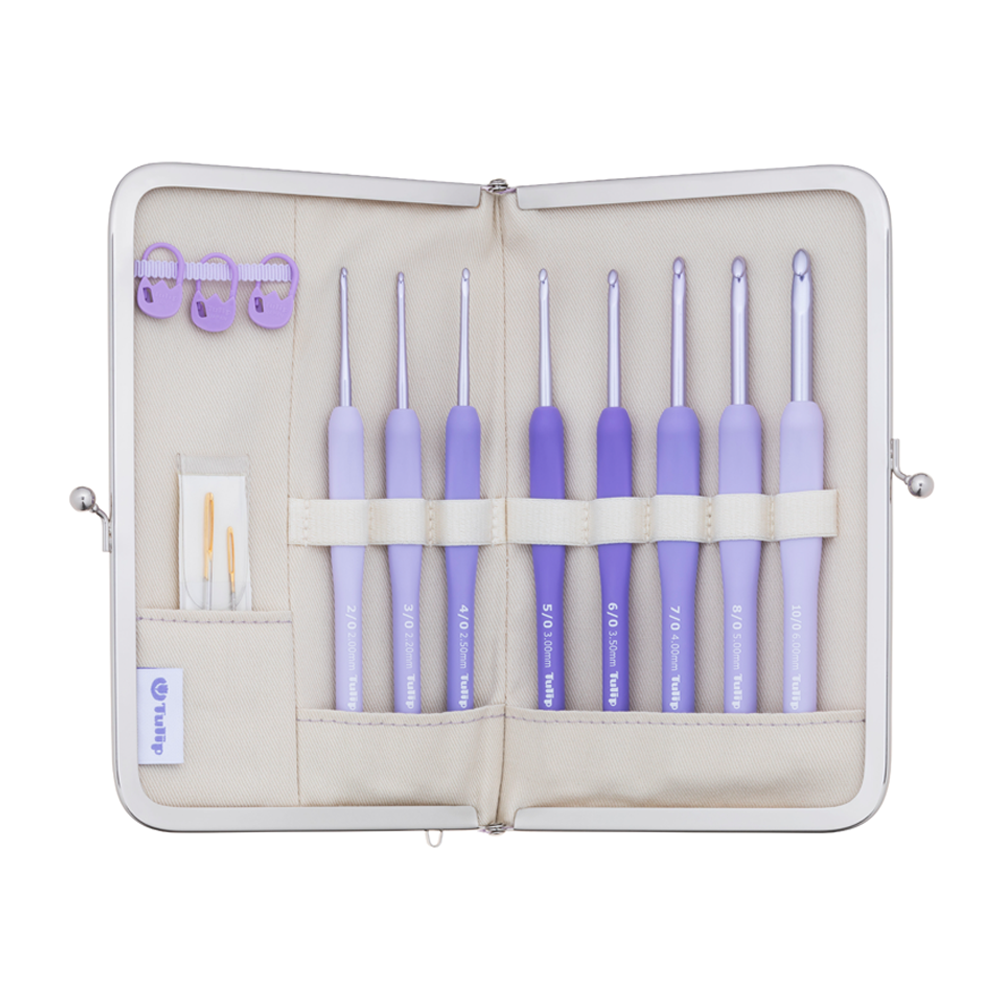 Set de Crochet Etimo Murasaki - Tulip