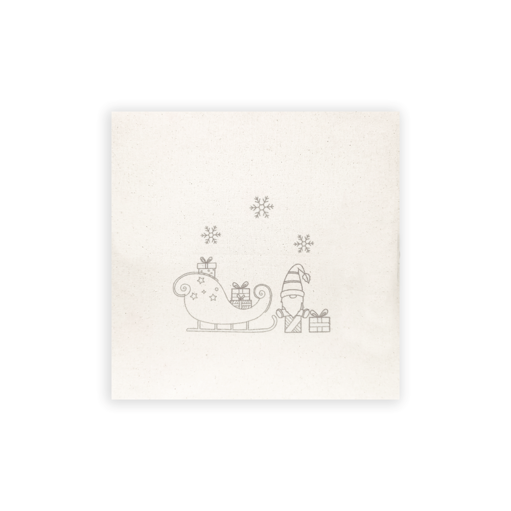 Tela Crea Marcada Diseño Navidad