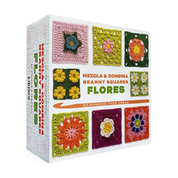 Mezcla & Combina Granny Squares Flores - Claire Montgomerie