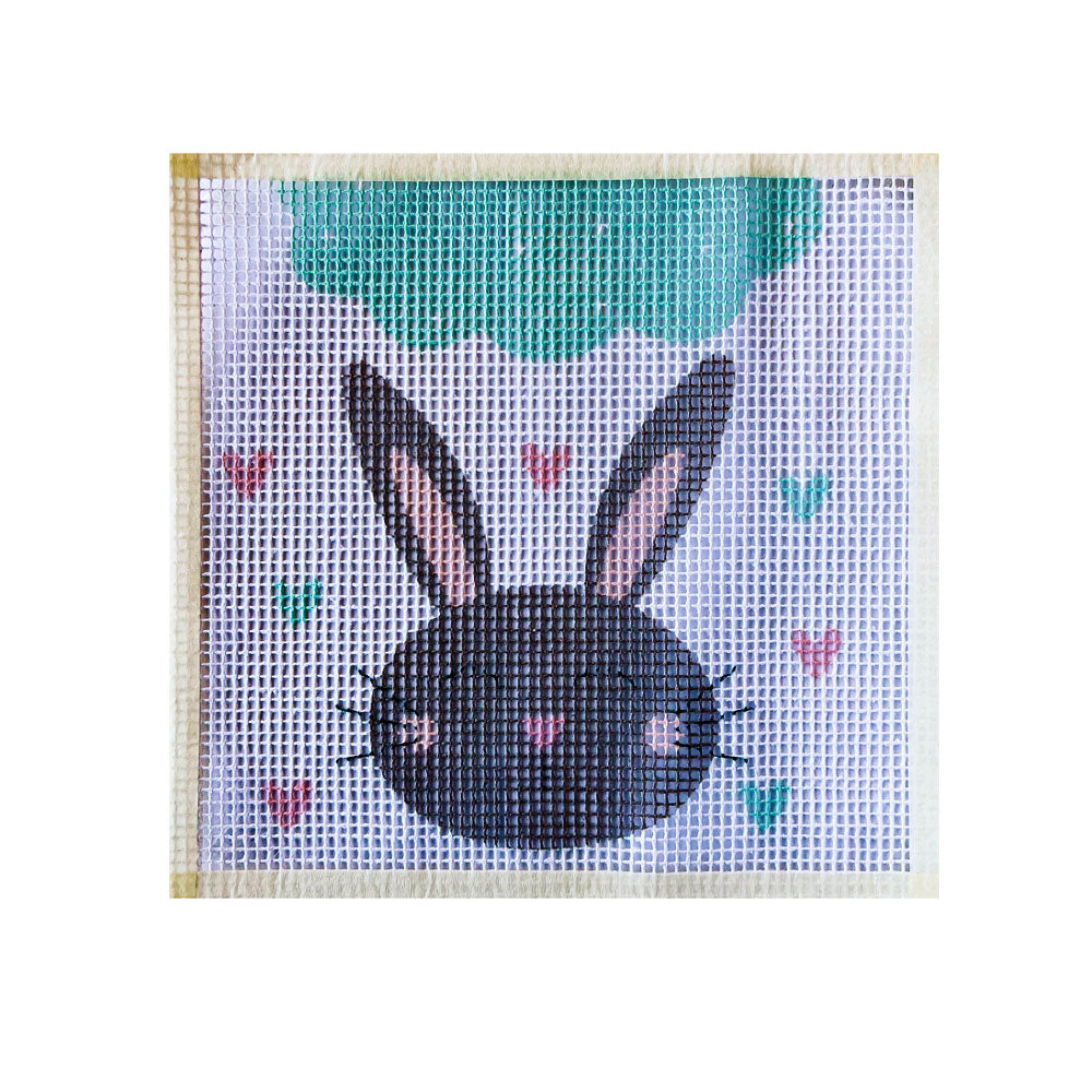 Set 2 Esterillas Bunny Girl 20x20