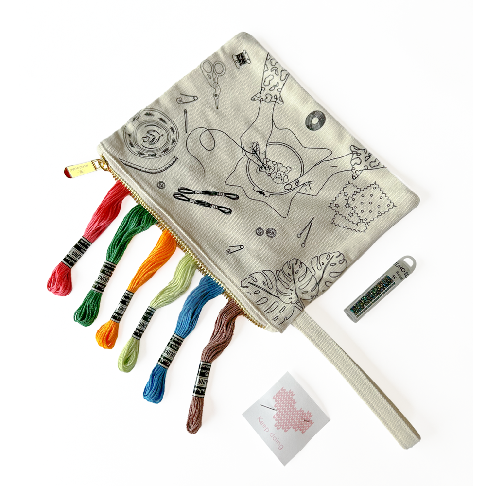 Kit de Bordado Estuche Stitch Lover - Revesderecho
