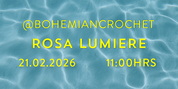 Rosa Lumiere - MallPlaza Los Dominicos - @bohemiancrochet  (21-02 11.00 hrs)