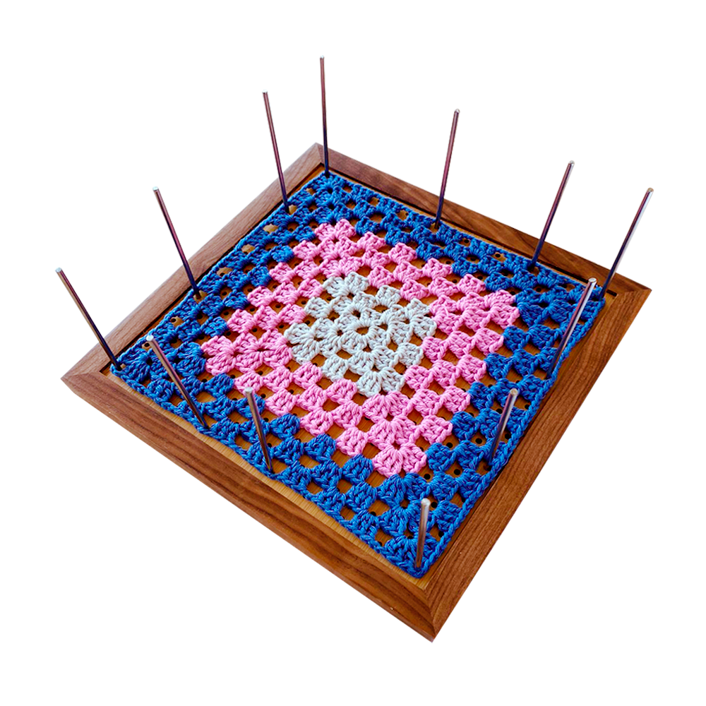 Tabla Bloqueadora de Tejidos Grande - Granny Squares RD