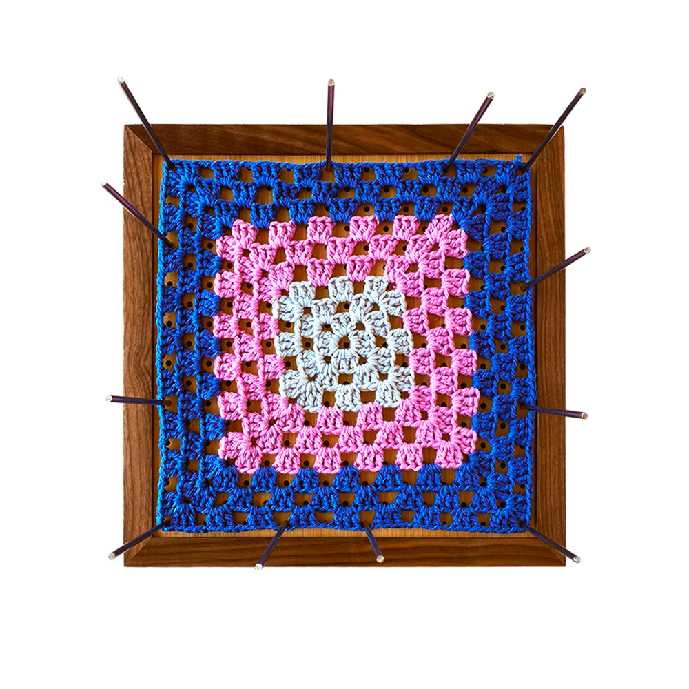 Tabla Bloqueadora de Tejidos Grande - Granny Squares RD