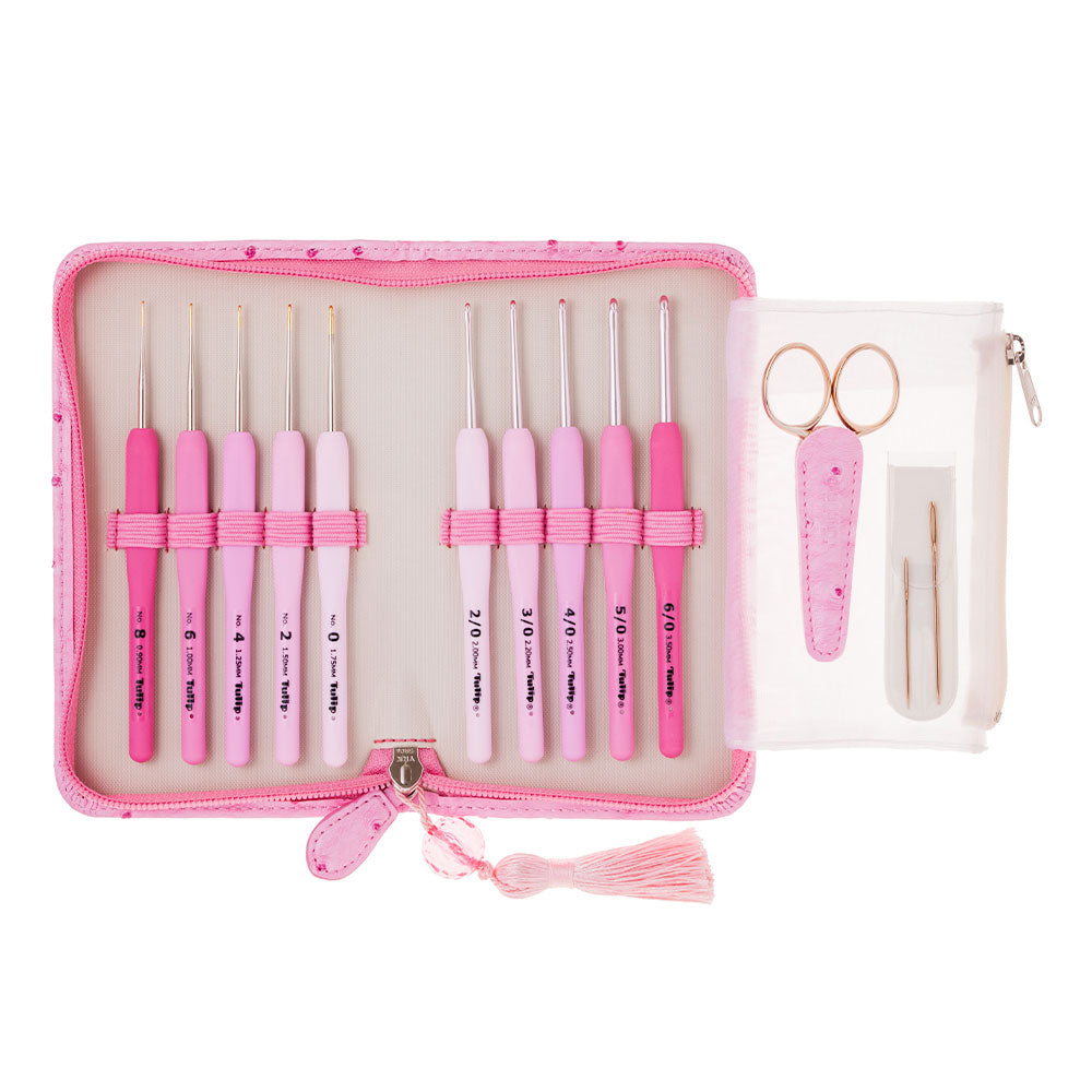 Set Crochet Etimo Rose Lace - Tulip