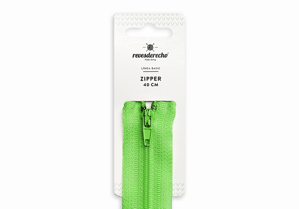 Cierre Nylon #3 40 Cm - Revesderecho