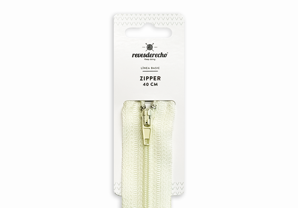 Cierre Nylon #3 40 Cm - Revesderecho