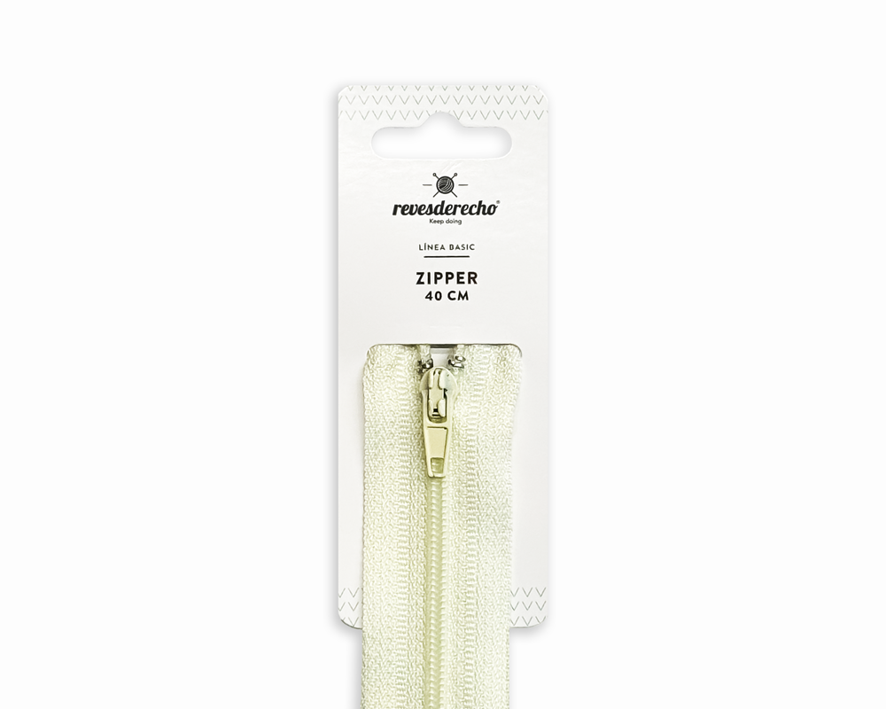 Cierre Nylon #3 40 Cm - Revesderecho