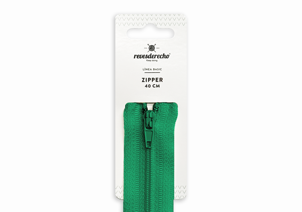 Cierre Nylon #3 40 Cm - Revesderecho